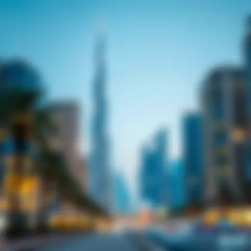 Stunning skyline of Dubai showcasing modern architecture