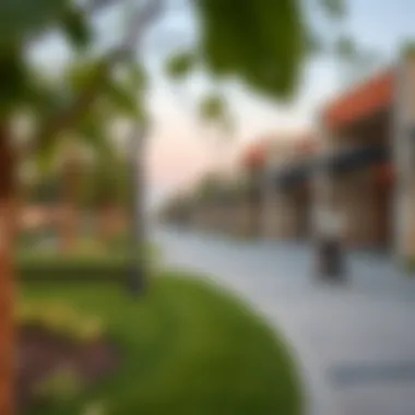 Image depicting community amenities within Al Raha Gardens such as parks and recreational areas