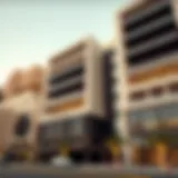 Architectural facade of Al Wadi Building showcasing modern design