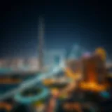 Stunning skyline view of Dubai showcasing real estate developments