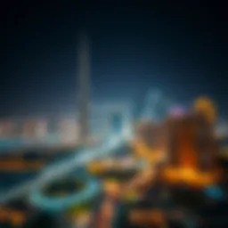 Stunning skyline view of Dubai showcasing real estate developments