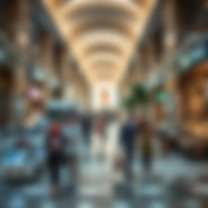 Dynamic Commercial Spaces: The Heart of UAE's Economy Commercial real estate spaces bustling with activity