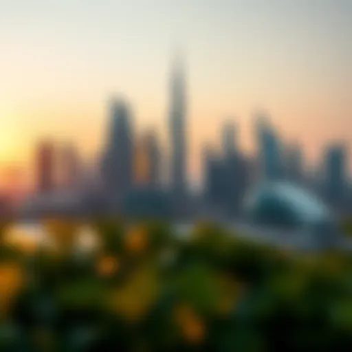 Dubai Skyline: A Testament to Architectural Excellence A stunning skyline of Dubai showcasing iconic architecture