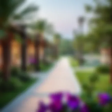 Vibrant community amenities and green spaces in Arjan