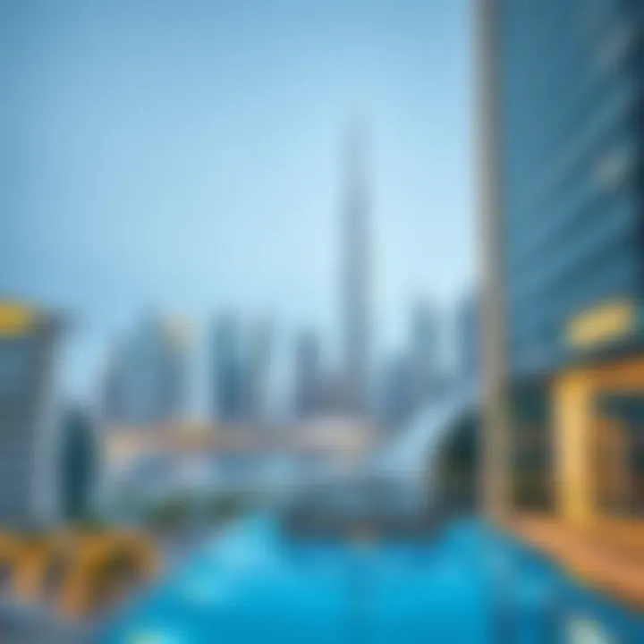 Skyline view of Arjan, showcasing modern architecture