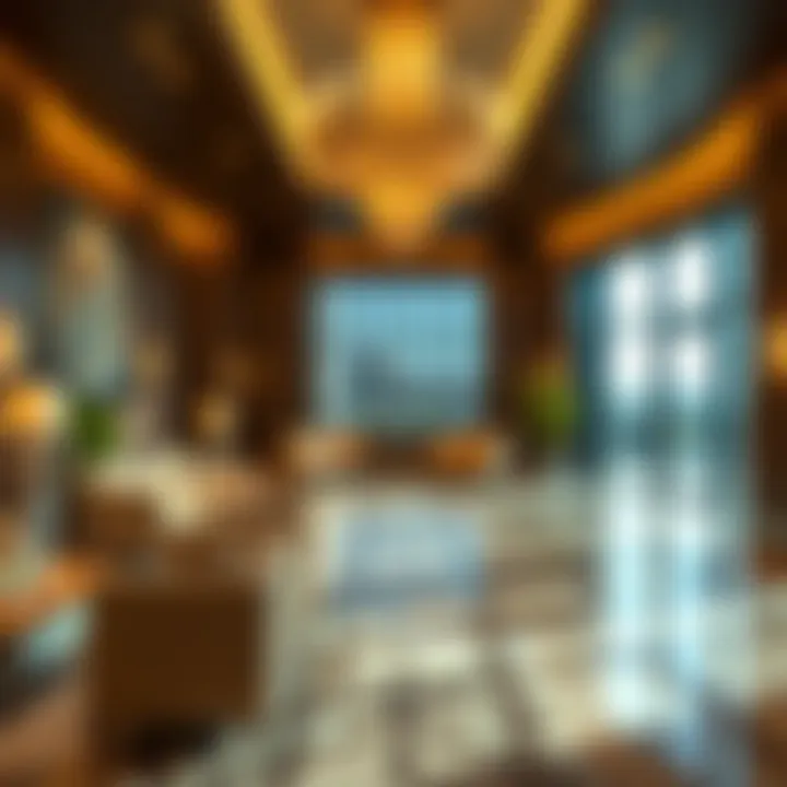 Luxurious Amenities at Azizi Creek Views Interior view of luxurious amenities in Azizi Creek Views