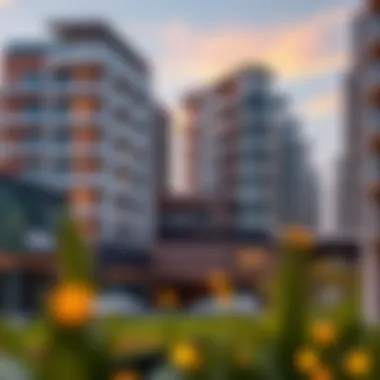 Residential Properties in Bay Square Dubai Luxurious residential properties within Bay Square reflecting contemporary design