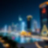 Stunning skyline view of Bay Square Dubai showcasing its modern architecture
