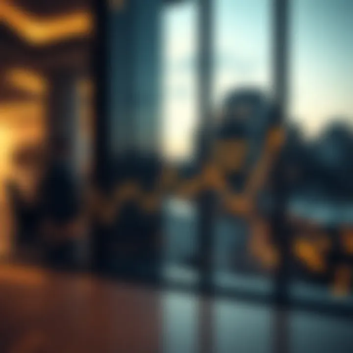 Graph illustrating currency exchange rate trends