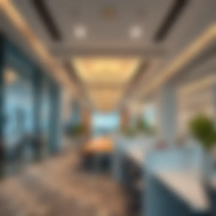 Modern Office Space Development Modern office space developed by Dar Al Mehairi