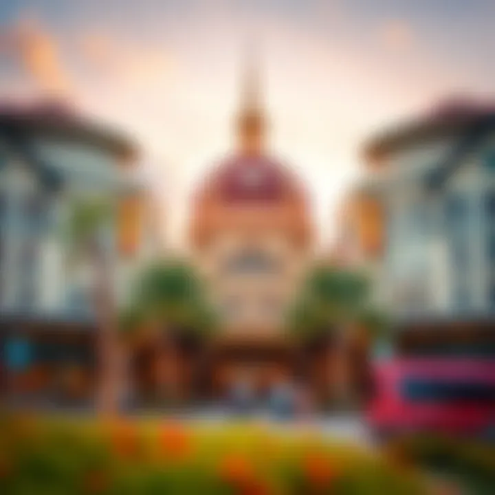 Local attractions near Discovery Gardens including parks and shopping areas