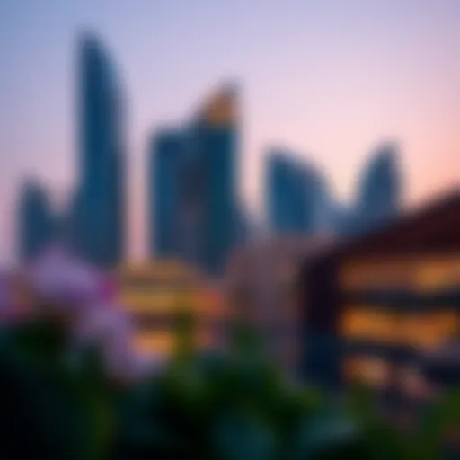 Stunning skyline of Dubai Pointe showcasing modern architecture