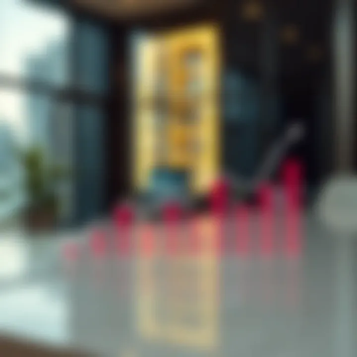 Graph illustrating property investment trends in Dubai