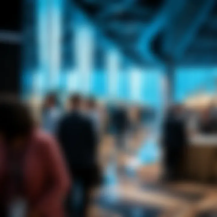 Networking event at Dubai World Trade Centre fostering international connections