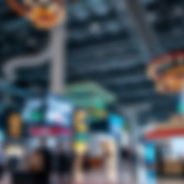 Trade show at Dubai World Trade Centre highlighting diverse sectors