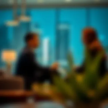 Client Engagement: Engel & Völkers' Commitment to Excellence Engel & Völkers team engaging with clients in a professional setting