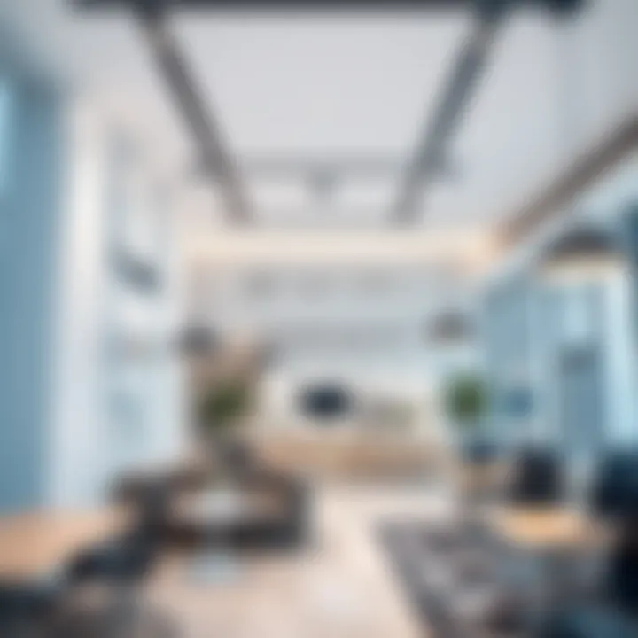 Engel & Völkers office showcasing modern design and branding