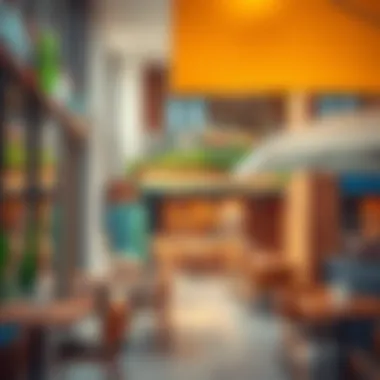 Vibrant Cafes and Shops in Ability Dubai Trendy cafes and shops in the vibrant Ability Dubai neighborhood