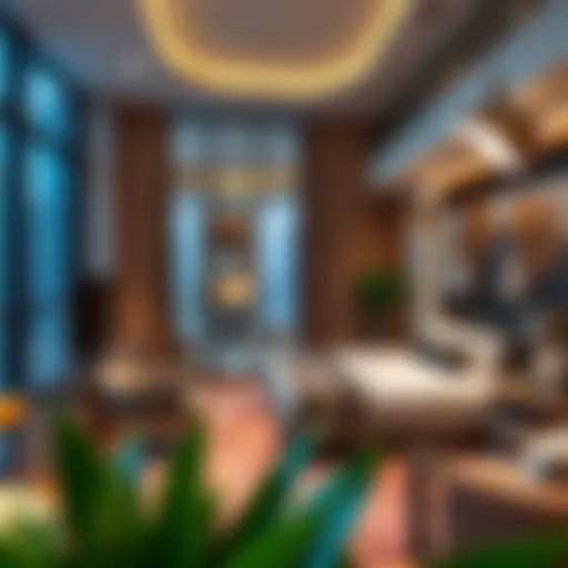 Charming studio flat in Bur Dubai showcasing modern design