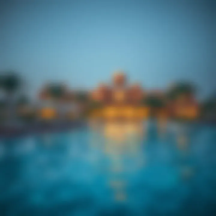 Luxurious beachfront amenities available at Al Awan Beach