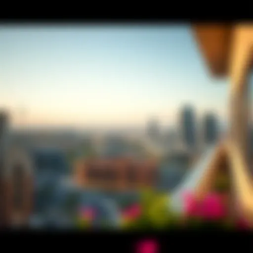 Stunning skyline view of Al Sondos