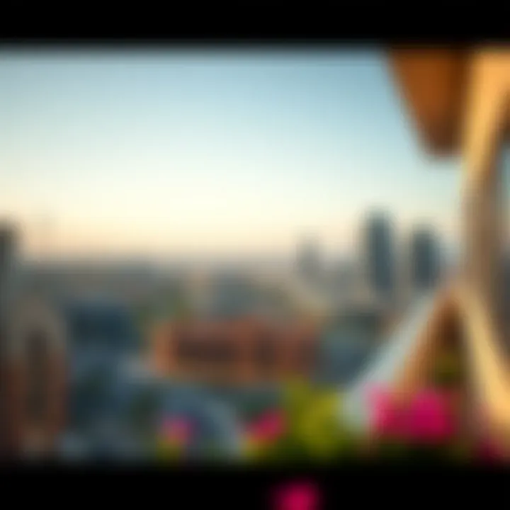 Stunning skyline view of Al Sondos