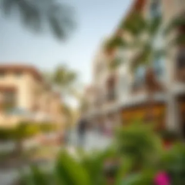 Vibrant community spaces in Arjan filled with greenery