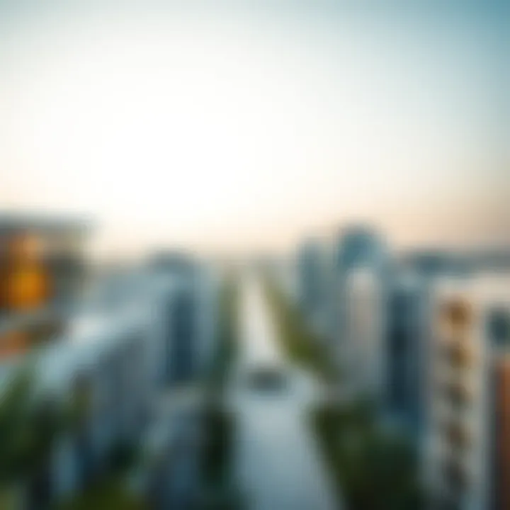 Panoramic view of Arjan showcasing modern architecture