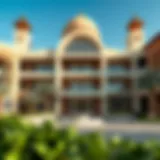 Stunning architectural view of Binghatti JVC showcasing modern design elements.