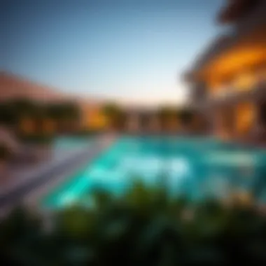 Luxurious lifestyle amenities available to residents of Binghatti JVC.