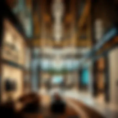 Luxurious retail space reflecting the heart of Dubai's consumer culture