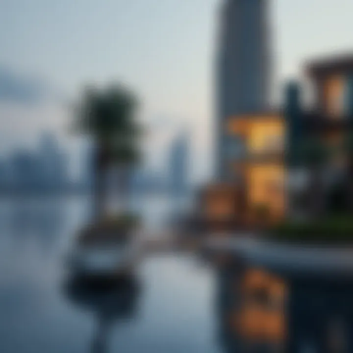 Serene Waterfront Living in Dubai Tranquil waterfront property in Dubai