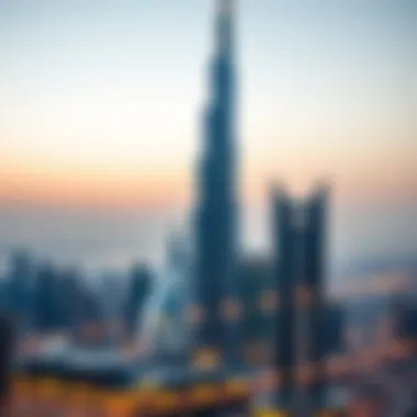 Burj Khalifa: An Architectural Marvel A stunning view of the Burj Khalifa towering over Downtown Dubai
