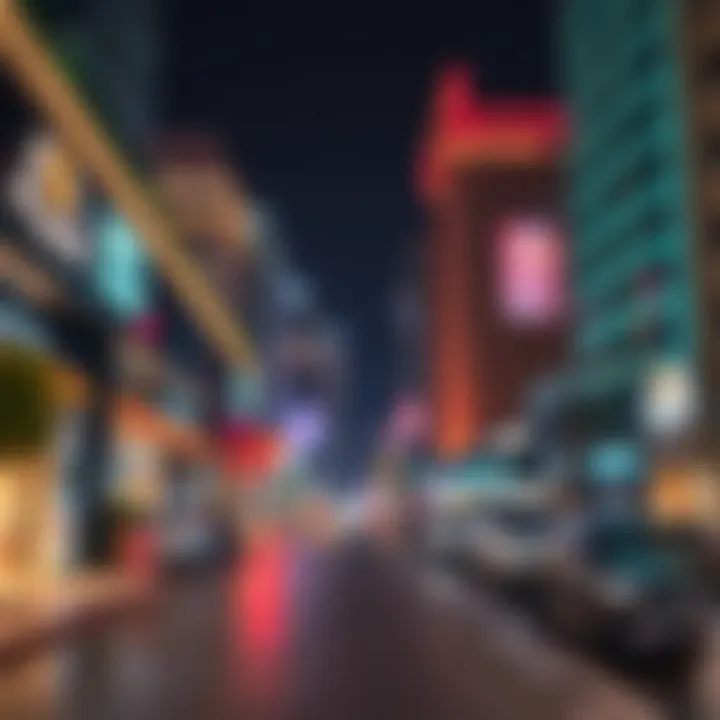 Vibrant commercial spaces and shops in Dubai Creek Harbor