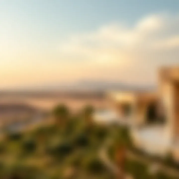 Scenic Landscape Surrounding Expo Valley Villas A panoramic view of the surrounding landscape emphasizing the villa's prime location