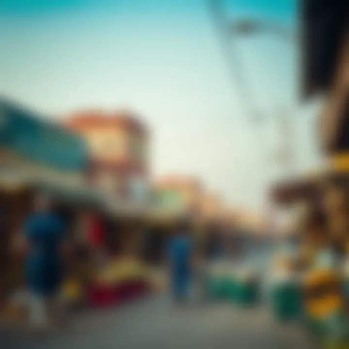 Cultural diversity reflected in local markets of حي الياسمين