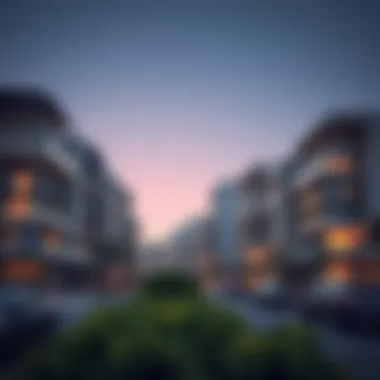 Modern residential developments in حي الياسمين