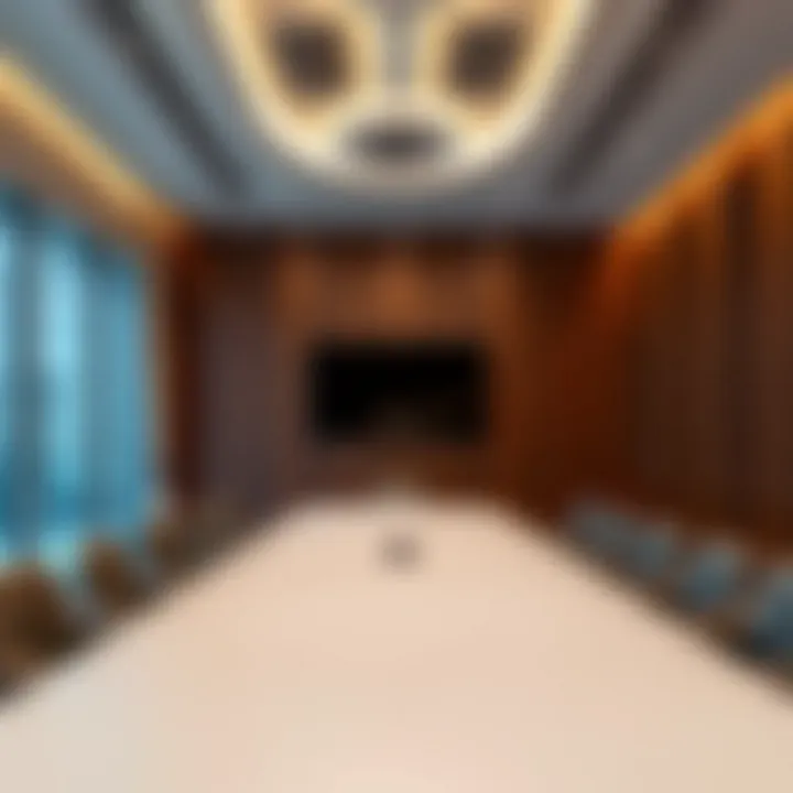 Advanced Meeting Facilities at HDS Business Center Meeting room equipped with state-of-the-art technology at HDS Business Center