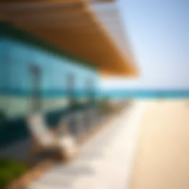 Accessibility at La Mer Beach Accessibility features leading to La Mer Beach for visitors