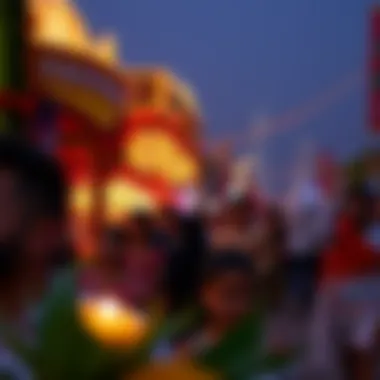 Vibrant cultural festival in Dubai