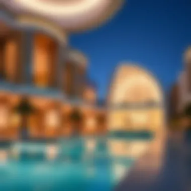 Modern architecture of الملا بلازا دبي