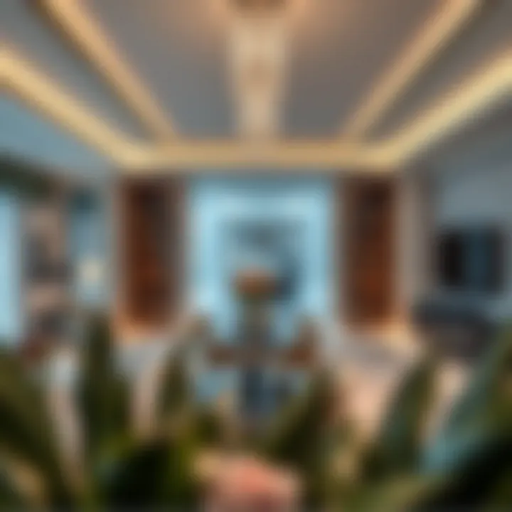 Interior view highlighting luxurious amenities within Marina Diamond 5