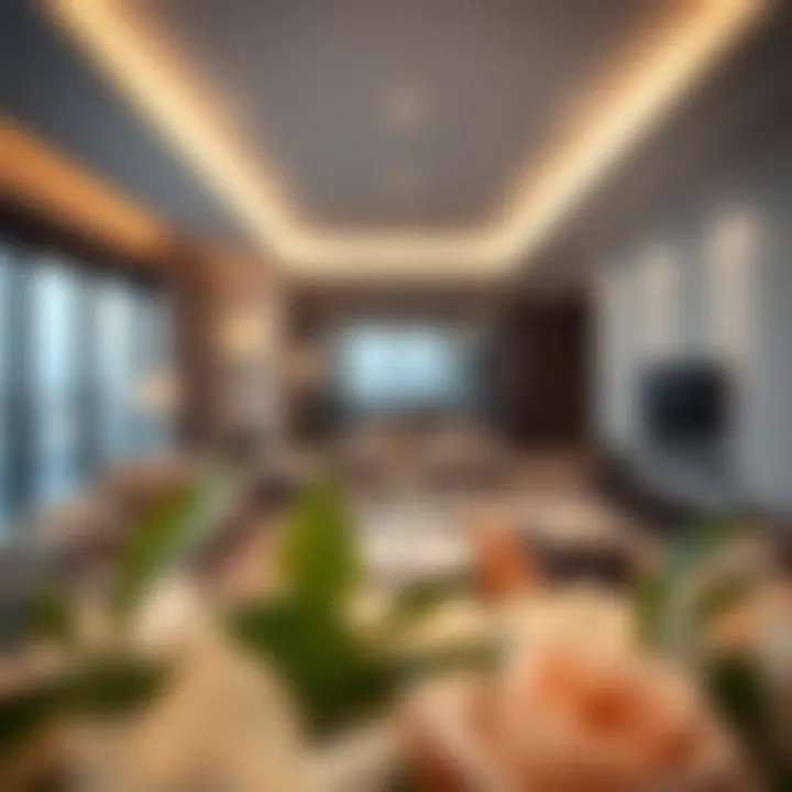 Contemporary Living Space in a New Dubai Apartment Contemporary living space in a new Dubai apartment