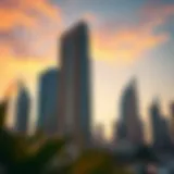 Luxury high-rise property in Dubai's skyline