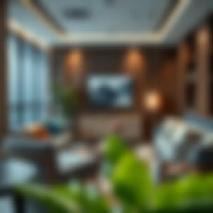 Comfortable Breakout Spaces in Offices Cozy lounge area within an office promoting relaxation