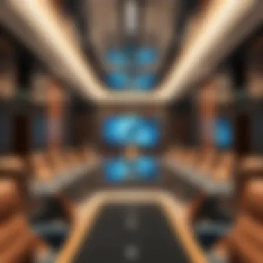 State-of-the-Art Conference Facilities Stylish conference room equipped with advanced technology