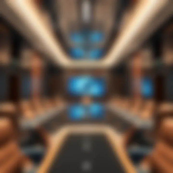 State-of-the-Art Conference Facilities Stylish conference room equipped with advanced technology