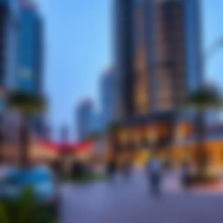 Vibrant Community at Omniyat One Business Bay Vibrant community atmosphere at Business Bay with amenities and lifestyle offerings