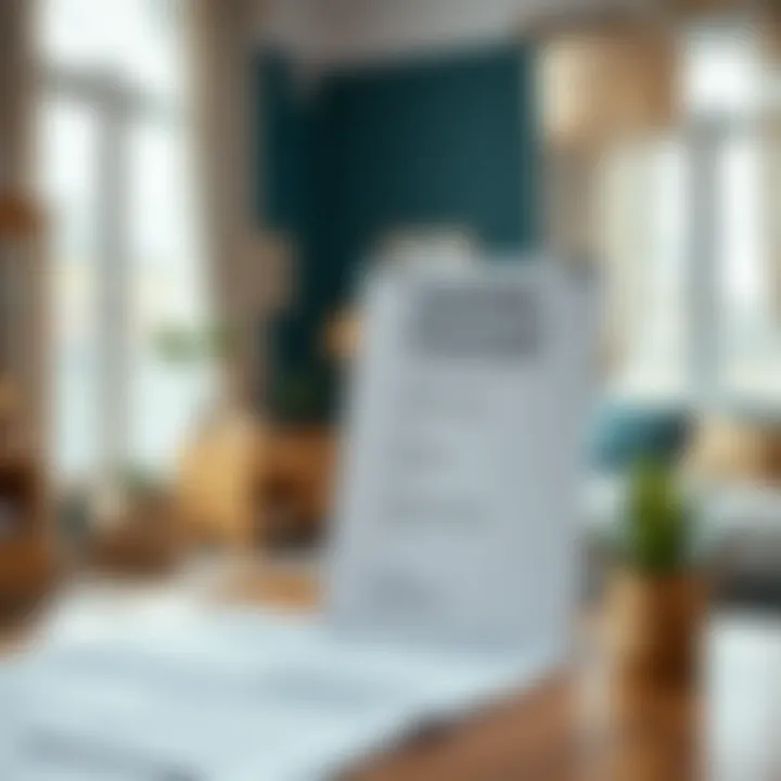 Checklist for renting a room