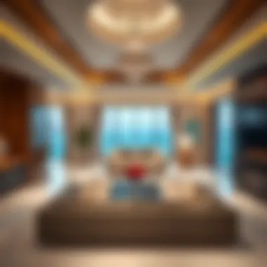 Luxurious Interior Design in Palm Jumeirah Luxurious interior design of a Palm Jumeirah villa